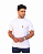 Camiseta Masculina Menegotti Suedine Branca - Imagem 1