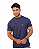 Camiseta Masculina Menegotti Suedine Azul Deep - Imagem 1