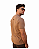Camiseta Masculina Menegotti Suedine Marrom Terra - Imagem 2