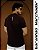 Camiseta Masculina Básica Menegotti Café Noir - Imagem 3