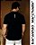 Camiseta Masculina Básica Menegotti Preta - Imagem 3
