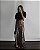 Saia em Cetim Animal Print longa - Imagem 2