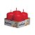 Natal - Vela Mini Pilar Vermelho 6X4 cm (Velas Bolsius) - 4 Peças - Imagem 1