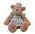Teddy Urso F Lt Azul 28 cm - UNITÁRIO - Imagem 1