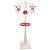 Poste Duplo Noel e Boneco Neve Branca 127V - Imagem 2
