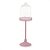 Porta Cupcake Solitário Alto com Cúpula Rosa Claro (Cake) - Imagem 1