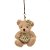 Ursa com Vestido Listrado Verde Claro e Branco (Patchwork Color) - Imagem 2