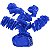Papel Para Balas Rococó Liso Azul Escuro - 40 Un - Imagem 1