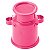 Mini Leiteira em Alumínio 150ml com Alça Fixa - Rosa - Imagem 2