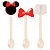 Mini Colherzinha Minnie Mouse - 06 Un - Imagem 1