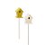 Pick Mini Casa Pássaro Amarelo (Complementos) 32cm - 4 Un - Imagem 2