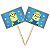 Lolipop para Cupcake Especial Minions - 10 Un - Imagem 2