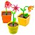 Lembrancinha Infantil - Vasinho com Flor 12 Un - Imagem 3
