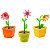 Lembrancinha Infantil - Vasinho com Flor 12 Un - Imagem 2