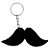 Chaveiro Artesanal em Feltro Bigode Mr - Imagem 1