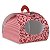 Forminha Valise Junco Arabesco Rosa e Marrom - 24 Un - Imagem 1