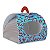 Forminha Valise Junco Arabesco Azul e Marrom - 24 Un - Imagem 1