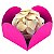 Forminha Para Doces Quadrada nº7 Liso Pink - 50 Un - Imagem 1