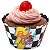 Forma para Cupcake ULTRAFEST Rock and Roll/Anos 60 Preto - 12 Un - Imagem 4