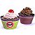 Forma para Cupcake ULTRAFEST Marrom Dupla Face - 12 Un - Imagem 1