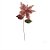 Pick Flor Vermelho (Flores Cabo Longo) - 12 Un - Imagem 1