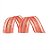 Fita Xadrez Vermelho 6,3 cm x 9,14 mts (Fitas Natalinas) - 3 Un - Imagem 2