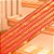 Fita Listras Glitter Vermelho e Ouro 6,3 cm x 9,14 mts (Fitas Natalinas) - 1 Un - Imagem 3