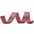 Fita Glitter Rosa 6,3 cm x 9,14 mts (Fitas Natalinas) - 3 Un - Imagem 2