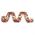 Fita Voal Arabesco Marfim 3,8 cm x 9,14 mts (Fitas Natalinas) - 3 Un - Imagem 1
