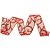 Fita Organza Vermelho com Glitter 6,3 cm x 9,14 mts (Fitas Natalinas) - 3 Un - Imagem 3