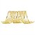 Fita Organza com Glitter Verde Claro 6,3 cm x 9,14 mts (Fitas Natalinas) - 3 Un - Imagem 1
