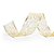 Fita Voal Caracol Ouro 6,3 cm x 9,14 mts (Fitas Natalinas) - 3 Un - Imagem 1