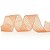 Fita Organza com Listras Bronze 6,3 cm x 9,14 mts - Imagem 1