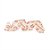 Fita com Bengala Branca 6,3 cm x 9,14 mts (Fitas Natalinas) - 3 Un - Imagem 1
