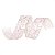 Fita de Natal Arabesco Branco e Lilás 3,8cm (Fita para Presente) - 3 Un - Imagem 2
