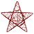 Estrela Rattan Vermelho 25cm - 1 Un - Imagem 2