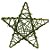Estrela Rattan Verde 15cm - Imagem 5