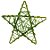 Estrela Rattan Verde 15cm - Imagem 4