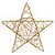 Estrela Rattan Ouro 30cm - 1 Un - Imagem 2