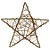 Estrela Rattan Ouro 25cm - 1 Un - Imagem 2