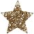 Estrela Rattan Ouro 20cm - 1 Un - Imagem 1