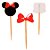 Enfeite para Doces no Palito Minnie Mouse - 06 Un - Imagem 1