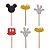 Enfeite para Doces no Palito Mickey Mouse - 06 Un - Imagem 1