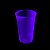 Copo Descartável Balada 300ml Neon ROXO - 50 Un - Imagem 1