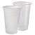 Copo Descartável 400ml - Branco ou Transparente - 50 Un - Imagem 1