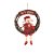 Guirlanda Boneco Neve Vermelho (Colegial) - Imagem 2