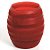 Porta Vela Redondo Alto Vermelho (Porta Velas em Vidro) - Imagem 4