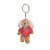 Chaveiro Cachorro Marfim e Vermelho (Patchwork Vermelho) - 6 Un - Imagem 1