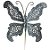 Pick Borboleta Azul Claro 27cm - 1 Un - Imagem 2