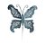 Pick Borboleta Azul Claro 27cm - 1 Un - Imagem 1